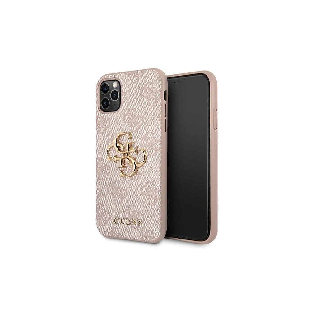 Hurtownia GSM - Etui Guess GUHCN654GMGPI Apple iPhone 11 Pro Max różowy/pink hardcase 4G Big Metal Logo - GUE1223PNK - {ean13} - Hurt