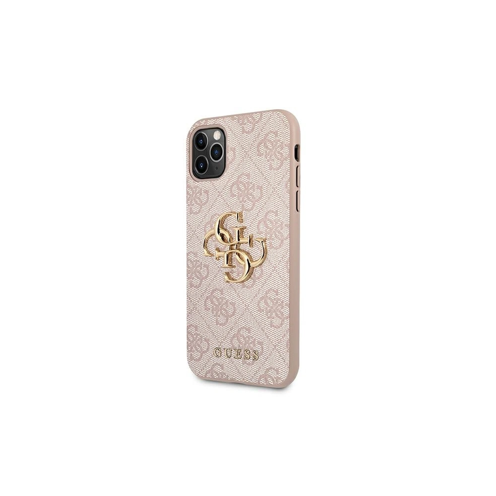 Hurtownia GSM - Etui Guess GUHCN654GMGPI Apple iPhone 11 Pro Max różowy/pink hardcase 4G Big Metal Logo - GUE1223PNK - {ean13} - Hurt