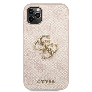 Hurtownia GSM - Etui Guess GUHCN654GMGPI Apple iPhone 11 Pro Max różowy/pink hardcase 4G Big Metal Logo - GUE1223PNK - {ean13} - Hurt