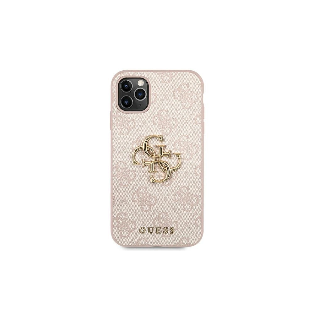 Hurtownia GSM - Etui Guess GUHCN654GMGPI Apple iPhone 11 Pro Max różowy/pink hardcase 4G Big Metal Logo - GUE1223PNK - {ean13} - Hurt