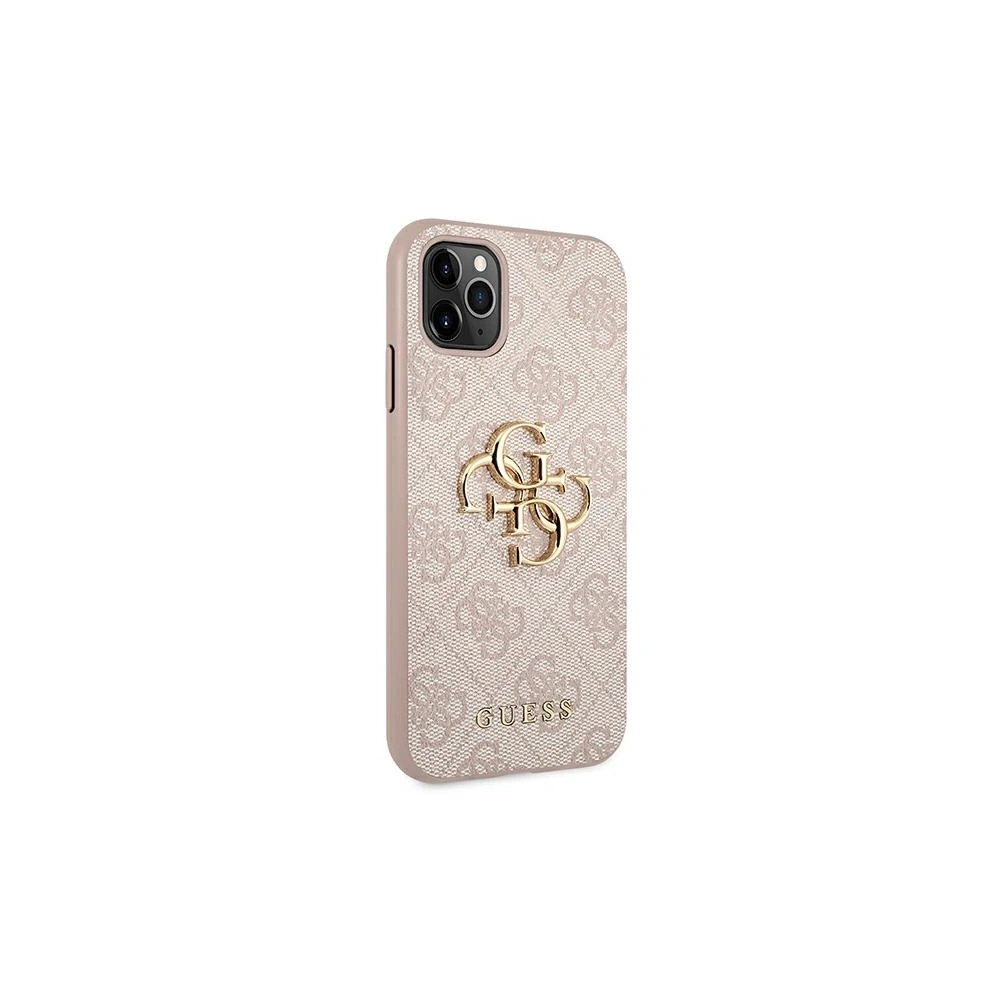 Hurtownia GSM - Etui Guess GUHCN654GMGPI Apple iPhone 11 Pro Max różowy/pink hardcase 4G Big Metal Logo - GUE1223PNK - {ean13} - Hurt