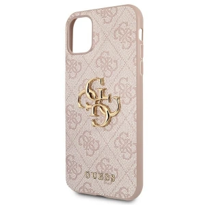 Hurtownia GSM - Etui Guess GUHCN654GMGPI Apple iPhone 11 Pro Max różowy/pink hardcase 4G Big Metal Logo - GUE1223PNK - {ean13} - Hurt