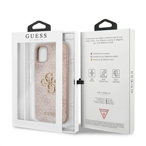 Hurtownia GSM - Etui Guess GUHCN654GMGPI Apple iPhone 11 Pro Max różowy/pink hardcase 4G Big Metal Logo - GUE1223PNK - {ean13} - Hurt