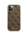 Hurtownia GSM - Etui Guess GUHCP12MG4GB Apple iPhone 12/12 Pro brązowy/brown hard case 4G Collection - GUE1224BR - {ean13} - Hurt