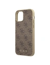 Hurtownia GSM - Etui Guess GUHCP12MG4GB Apple iPhone 12/12 Pro brązowy/brown hard case 4G Collection - GUE1224BR - {ean13} - Hurt