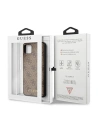 Wholesale Guess GUHCSA22GF4GBR Samsung Galaxy A22 5G brown hard case 4G Charms Collection - GUE1225BR - {ean13} - Hurt