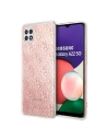 Guess GUHCSA22PCU4GLPI Samsung Galaxy A22 5G pink hardcase
