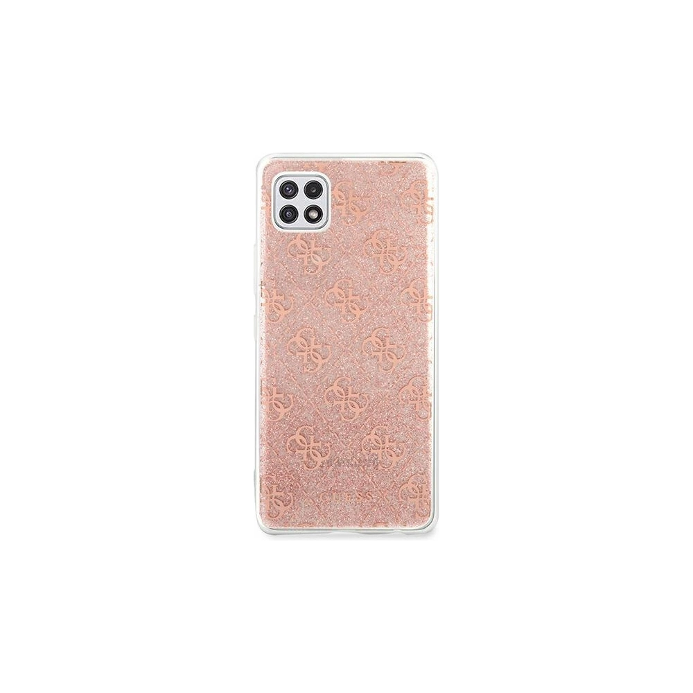 Wholesale Guess GUHCSA22PCU4GLPI Samsung Galaxy A22 5G pink hardcase - GUE1226PNK - {ean13} - Hurt