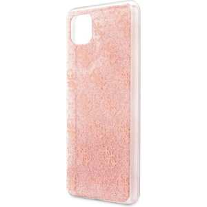Wholesale Guess GUHCSA22PCU4GLPI Samsung Galaxy A22 5G pink hardcase - GUE1226PNK - {ean13} - Hurt