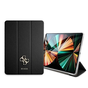 Wholesale Guess GUIC11PUSASBK Apple iPad Pro 11 2021 Book Cover black Saffiano Collection - GUE1230BLK - {ean13} - Hurt