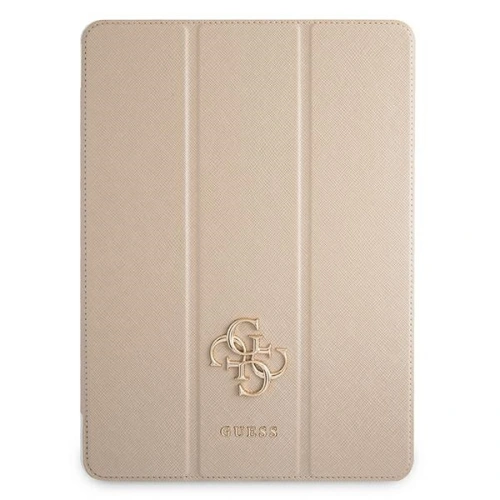 Etui Guess GUIC11PUSASGO Apple iPad Pro 11 2021 (3. generacji) Book Cover złoty/gold Saffiano Collection