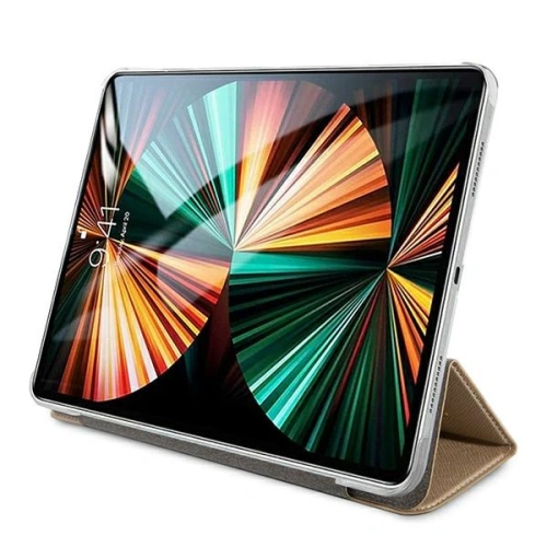 Etui Guess GUIC11PUSASGO Apple iPad Pro 11 2021 (3. generacji) Book Cover złoty/gold Saffiano Collection
