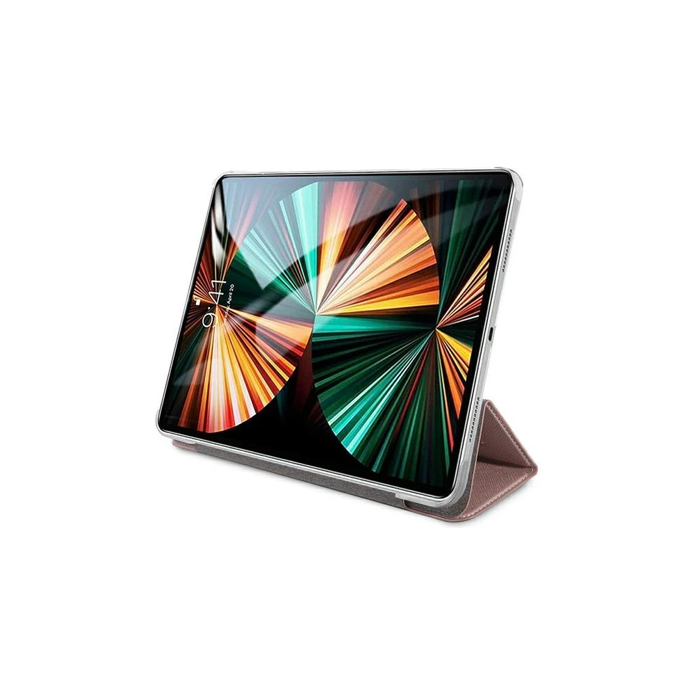 Etui Guess GUIC11PUSASPI Apple iPad Pro 11 2021 (3. generace) Book Cover růžový/pink Saffiano Collection