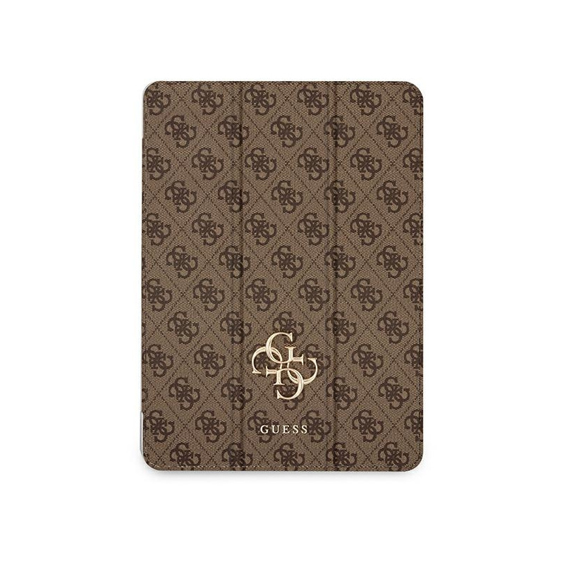 Guess Distributor - 3666339016524 - GUE1233BR - Guess GUIC12G4GFBR Apple iPad Pro 12.9 2021 Book Cover brown 4G Collection - B2B homescreen