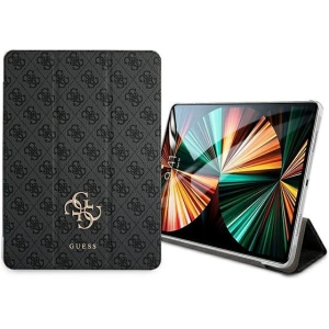 Hurtownia GSM - Etui Guess GUIC12G4GFGR Apple iPad Pro 12.9 2021 (5. generace) Book Cover šedá/grey 4G Collection - GUE1234GRY - {ean13} - Hurt