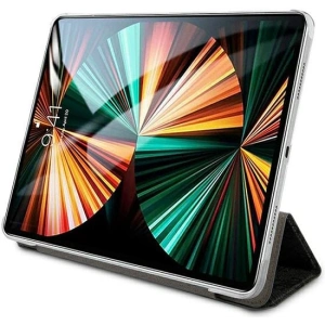 Hurtownia GSM - Etui Guess GUIC12G4GFGR Apple iPad Pro 12.9 2021 (5. generacji) Book Cover szary/grey 4G Collection - GUE1234GRY - {ean13} - Hurt