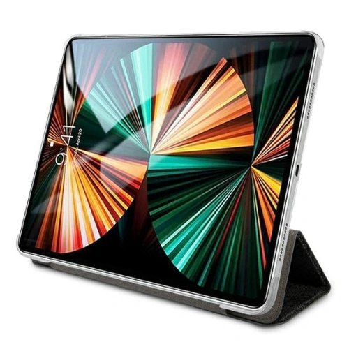 Etui Guess GUIC12G4GFGR Apple iPad Pro 12.9 2021 (5. generacji) Book Cover szary/grey 4G Collection
