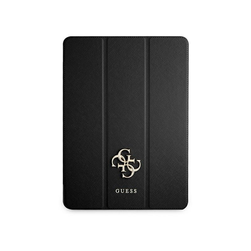 Guess Distributor - 3666339016487 - GUE1236BLK - Guess GUIC12PUSASBK Apple iPad Pro 12.9 2021 Book Cover black Saffiano Collection - B2B homescreen