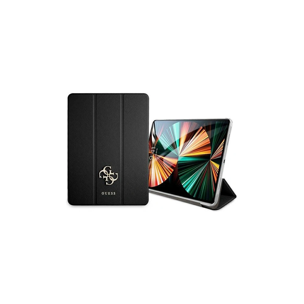 Hurtownia GSM - Etui Guess GUIC12PUSASBK Apple iPad Pro 12.9 2021 (5. generace) Book Cover černý/black Saffiano Collection - GUE1236BLK - {ean13} - Hurt