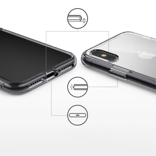 Etui Ringke Fusion iPhone XS/X 5.8 Clear