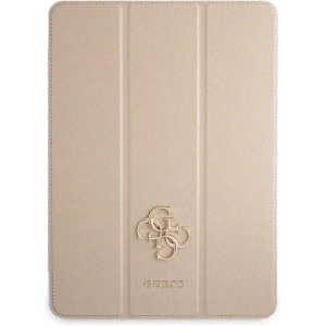 Hurtownia GSM - Etui Guess GUIC12PUSASGO Apple iPad Pro 12.9 2021 (5. generace) Book Cover zlatý/gold Saffiano Collection - GUE1237GLD - {ean13} - Hurt