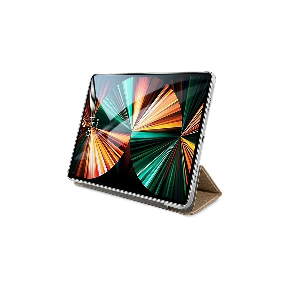 Hurtownia GSM - Etui Guess GUIC12PUSASGO Apple iPad Pro 12.9 2021 (5. generace) Book Cover zlatý/gold Saffiano Collection - GUE1237GLD - {ean13} - Hurt