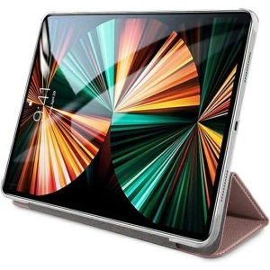 Hurtownia GSM - Etui Guess GUIC12PUSASPI Apple iPad Pro 12.9 2021 (5. generacji) Book Cover różowy/pink Saffiano Collection - GUE1238PNK - {ean13} - Hurt
