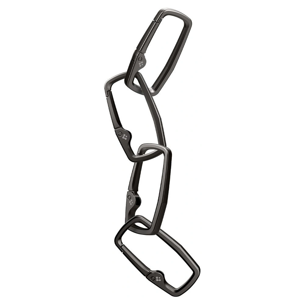 Hurtownia GSM - Karabińczyk Spigen Carabiner Rugged Black [3 PACK] - SPN1677BLK - {ean13} - Hurt