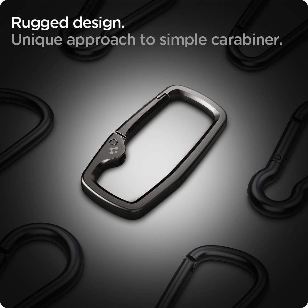 Hurtownia GSM - Karabińczyk Spigen Carabiner Rugged Black [3 PACK] - SPN1677BLK - {ean13} - Hurt