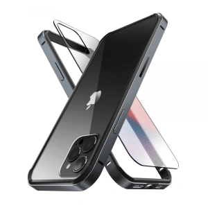 Etui Supcase UB Edge Pro Apple iPhone 12/12 Pro Černé