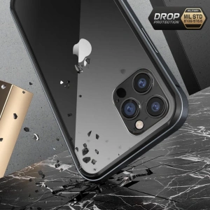 Etui Supcase UB Edge Pro Apple iPhone 12/12 Pro Černé