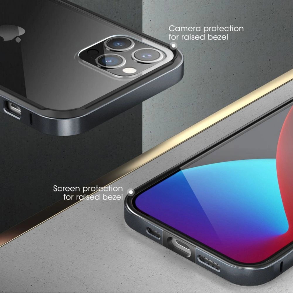 Hurtownia GSM - Etui Supcase UB Edge Pro Apple iPhone 12/12 Pro Černé - SPC180BLK - {ean13} - Hurt