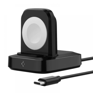 Ładowarka bezprzewodowa do Apple Watch Spigen PF2002 PowerArc Apple Watch Wireless Charger Black