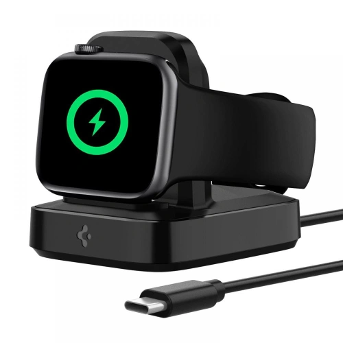 Ładowarka bezprzewodowa do Apple Watch Spigen PF2002 PowerArc Apple Watch Wireless Charger Black