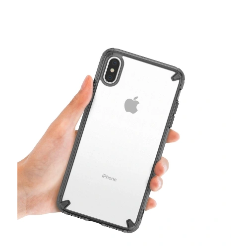 Etui Ringke Fusion iPhone XS Max 6.5 Smoke Black