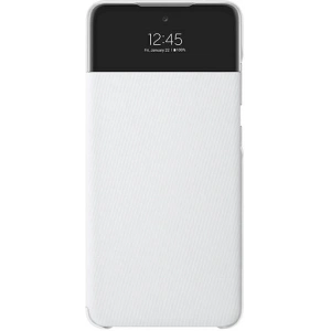 Hurtownia GSM - Etui Samsung Galaxy A52/A52s EF-EA525PW bílý/white S View Wallet Cover - SMG432WHT - {ean13} - Hurt