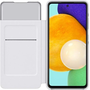 Hurtownia GSM - Etui Samsung Galaxy A52/A52s EF-EA525PW bílý/white S View Wallet Cover - SMG432WHT - {ean13} - Hurt
