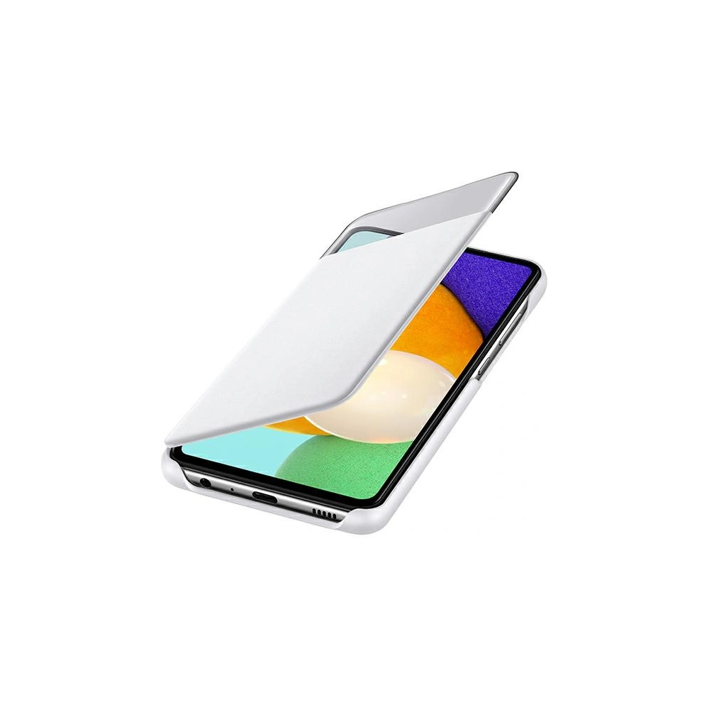 Hurtownia GSM - Etui Samsung Galaxy A52/A52s EF-EA525PW bílý/white S View Wallet Cover - SMG432WHT - {ean13} - Hurt