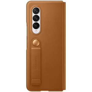 Samsung Galaxy Z Fold 3 EF-FF926LAEGWW camel Leather Filp Cover