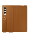 Hurtownia GSM - Etui Samsung Galaxy Z Fold 3 EF-FF926LAEGWW camel Leather Filp Cover - SMG433CAM - {ean13} - Hurt