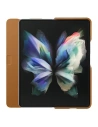 Hurtownia GSM - Etui Samsung Galaxy Z Fold 3 EF-FF926LAEGWW camel Leather Filp Cover - SMG433CAM - {ean13} - Hurt