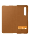 Hurtownia GSM - Etui Samsung Galaxy Z Fold 3 EF-FF926LAEGWW camel Leather Filp Cover - SMG433CAM - {ean13} - Hurt