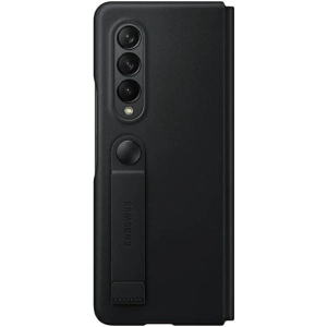 Samsung Galaxy Z Fold 3 EF-FF926LBEGWW black Leather Flip Cover