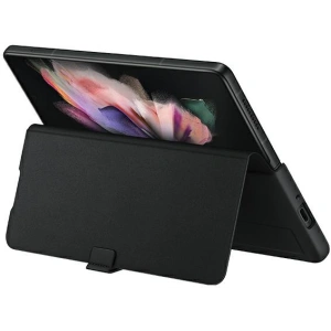 Wholesale Samsung Galaxy Z Fold 3 EF-FF926LBEGWW black Leather Flip Cover - SMG434BLK - {ean13} - Hurt