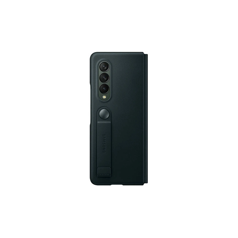 Hurtownia GSM - Etui Samsung Galaxy Z Fold 3 EF-FF926LGEGWW zelené/green Leather Flip Cover - SMG435GRN - {ean13} - Hurt