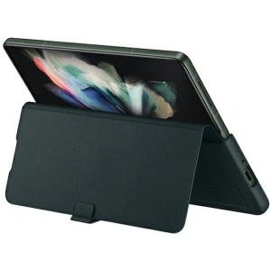 Hurtownia GSM - Etui Samsung Galaxy Z Fold 3 EF-FF926LGEGWW zelené/green Leather Flip Cover - SMG435GRN - {ean13} - Hurt