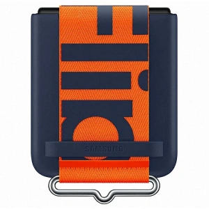 Samsung Galaxy Flip 3 EF-GF711TNEGWW navy Silicone Cover Strap
