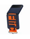 Wholesale Samsung Galaxy Flip 3 EF-GF711TNEGWW navy Silicone Cover Strap - SMG436NAV - {ean13} - Hurt
