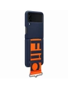 Wholesale Samsung Galaxy Flip 3 EF-GF711TNEGWW navy Silicone Cover Strap - SMG436NAV - {ean13} - Hurt