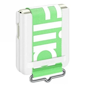 Samsung Galaxy Flip 3 EF-GF711TWEGWW white Silicone Cover Strap